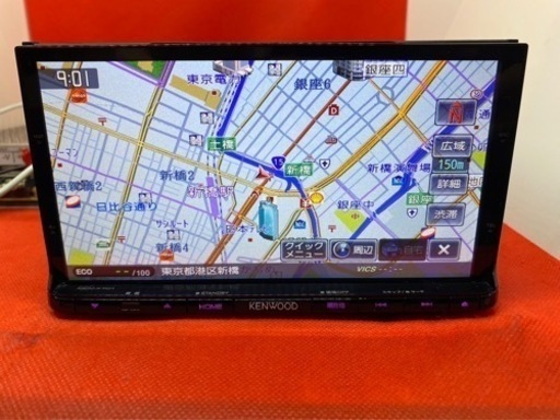 KENWOOD 最上級 MDV-X701 最新地図 新品バックカメラ付フルセット お-3