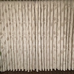 川島織物セルコン　オーダーカーテン　２枚セット