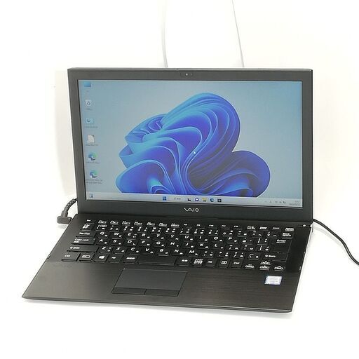 送料無料 高速SSD 13.3型 ノートパソコン SONY VJP132C11N 中古良品 第6世代 Core i5 8GB 無線 Bluetooth Webカメラ Windows11 Office