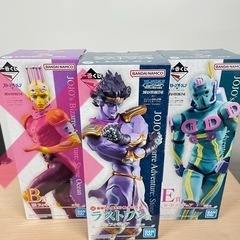 取引先決定】一番くじジョジョの奇妙な冒険 フィギュア2体