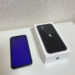 値下げ！【美品】iPhone 11 128GB ブラック  バッ...