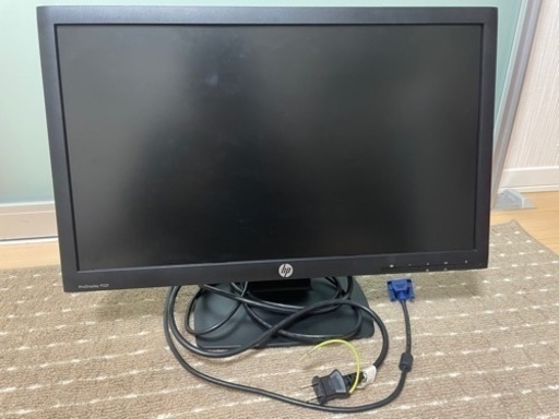 【受け渡し者決定】HP ディスプレイ P221 21.5インチLEDバックライトモニター