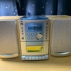 SANYO製CD,カセットプレーヤー