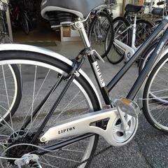 中古自転車２５５９　美品！低使用！　マルイシ　２７インチ　６段ギヤ　LEDオートライト