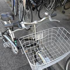 中古自転車２５５９　美品！低使用！　マルイシ　２７インチ　６段ギヤ　LEDオートライト