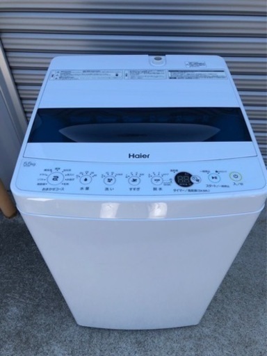 配送、設置可能です　Haier 洗濯機  JW-C55D  2022年製5.5kg