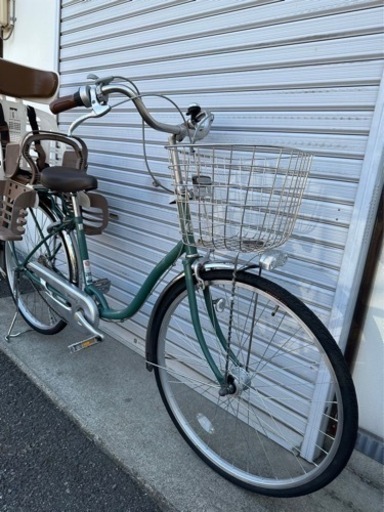 整備士による点検済】 26型 軽快車 防犯登録料込価格︎‼︎