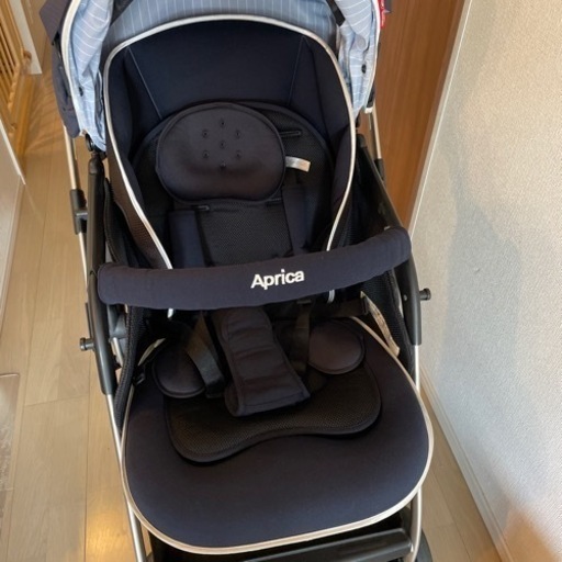 ベビーカー アップリカ オプティア 未使用レインカバー付き 美品・未