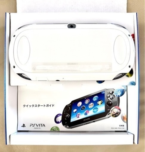 PS Vita クリスタル ホワイト Wi-Fi モデル PCH 1000 PlayStation®Vita