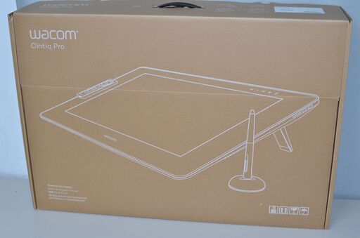 中古良品 ワコム Cintiq Pro 24 touch DTH-2420 4K対応の大型液晶ペンタブレット