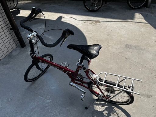 KHS ミニベロ F20-R 折りたたみ式ロードバイク レッド 20インチ