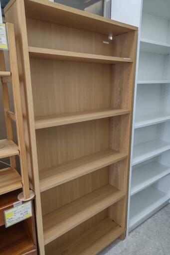 ☆無印良品/薄型ラック/オーク材使用/ナチュラル/シンプル/№4275☆