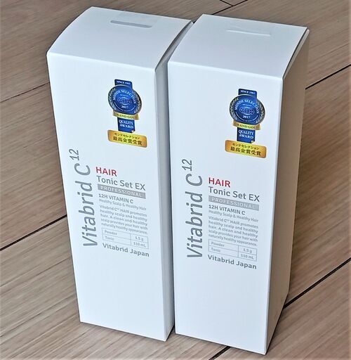 【19000円相当】ビタブリッドC ヘアートニックセット EX ２本セット【薬用育毛剤】