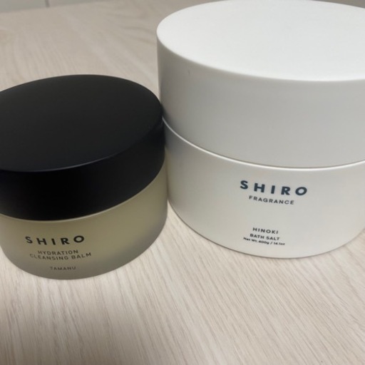 シロ　SHIRO クレンジング　バスソルト　ヒノキ