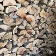 早い者勝ち！残りわずか！薪16,500円/m3 （1立米） 薪ストーブに！