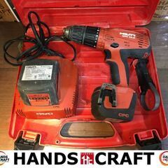 ヒルティ SFH14-A 振動ドライバドリル バッテリ14.4V二個/充電器付き 