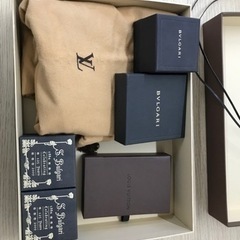 【☆値下げ☆】ヴィトン、ブルガリの箱、保存袋