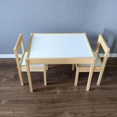 木製テーブル・折りたたみテーブル・アイロン・子供用テーブル&あ