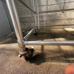 作業台　置き台収納