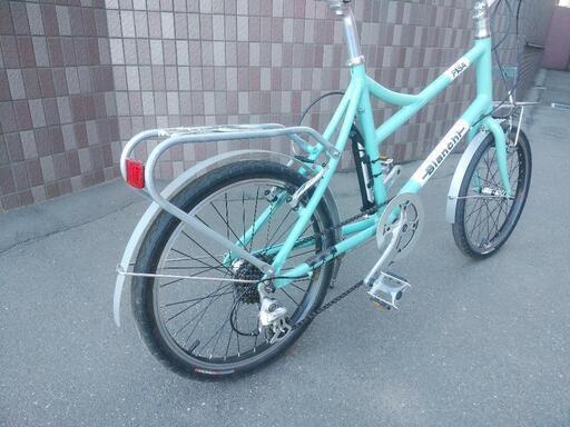 札幌市内配達無料！防犯登録料込み。中古BianchiミニベロPISA!