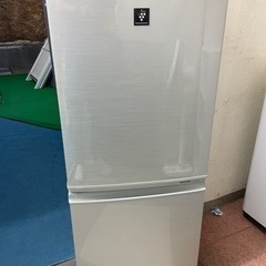 SHARP 2ドア　冷凍冷蔵庫　SJ-PD14X-N 137L