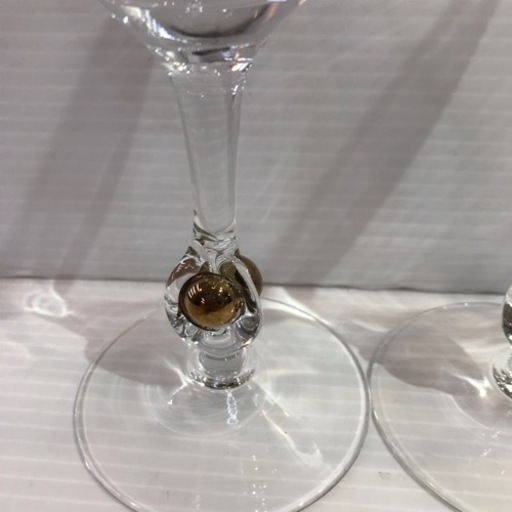 #7487 ワイングラス6Pセット ヴェネチアングラス瑠璃LV-LI