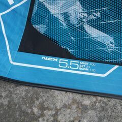 美品 ウインドサーフィン ノーカム スラロームセイル SEVERNE NCX 5.5 ㎡ セバーン エヌシーエックス