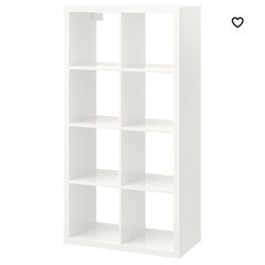 IKEA カラックス 棚 4×2収納 白