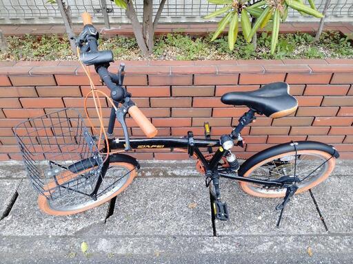 (chariyoshy出品)20インチ折りたたみ自転車　6段ギア