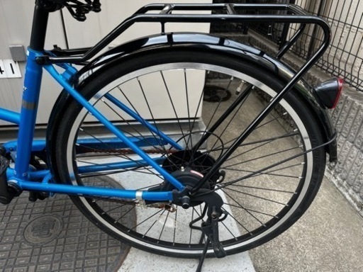 クリアランス 26インチ 自転車 6段変速 上尾工業 suntier シティ  