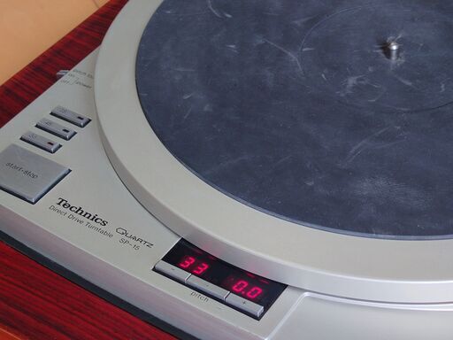 【引取限定】希少 Technics SP-15＆SH-15B1、トーンアーム：SAEC WE-308SX