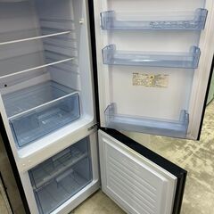 6/17 値下げ😊AZUMA 170L冷蔵庫😊MR-GL170 Coolなガラストップ😊2020年製😊7910