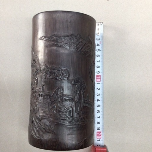 竹製の筆筒