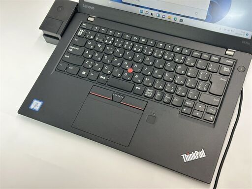 送料無料 美品 ドック付 高速SSD フルHD 14型 ノートパソコン Lenovo