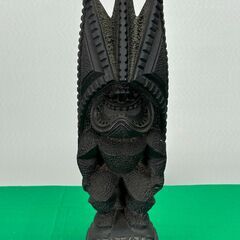 ハワイの幸運のお守り神　Tiki(ティキ) 置物　29cm