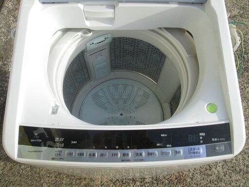 【T-GARAGE】HITACHI 日立 全自動洗濯機 ビートウォッシュ 7.0kg BW-V70A 2017年製