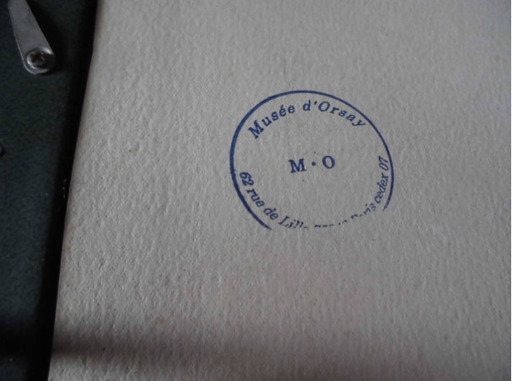 水彩画 ポール・セザンヌ 肉筆 ＜引き取り限定＞