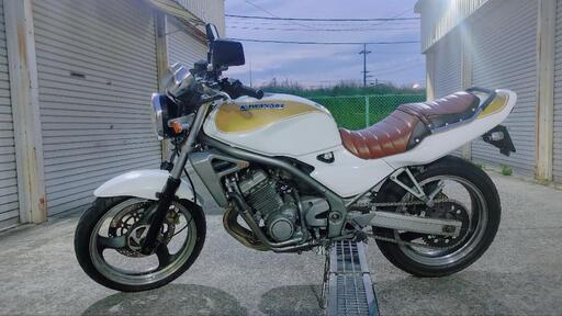 堺市南区発　カワサキ　バリオス　R8まで自賠責付き　カスタム仕様　実働　格安　配送可