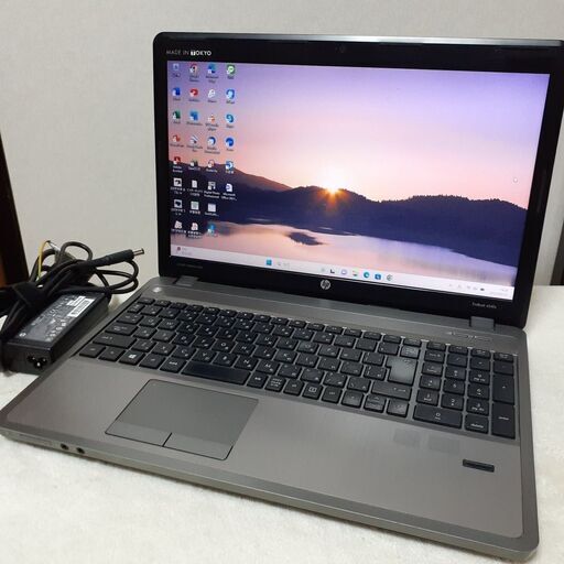 【取引中です】HP　PROBOOK　15インチ　SSD　i5　Office2021　Wi-Fi　Bluetooth　マルチ　テンキー付き　Windows11