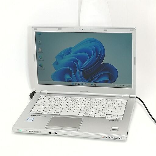 送料無料 日本製 高速SSD 14型 ノートパソコン Panasonic CF-LX6R17VS 中古良品 第7世代 Core i5 8GB 無線 Bluetooth Webカメラ Windows11 Office