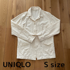 【UNIQLO】シャツジャケット　Sサイズ