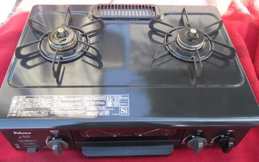 ☆パロマ Paloma PA-N70B-L E1-4-14 LPガス用グリル付きテーブルコンロ◆多くのキッチンに対応のガステーブル