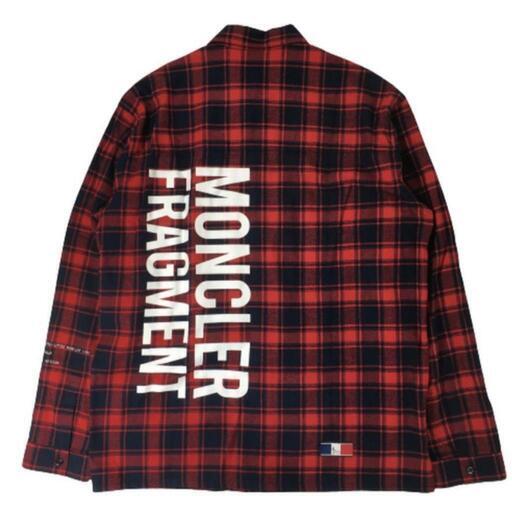 【本日削除】MONCLER×fragmentdesign チェックシャツ