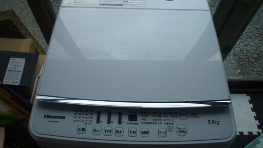 ★Hisense　全自動洗濯機　HW-G55B-W　2021年製★