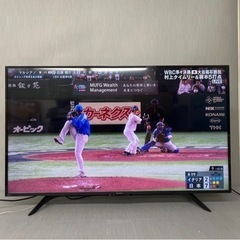SHARP AQUOS 50インチ 4T-B50AKL 液晶テレビ リモコン付き スタンド付き 動作確認済