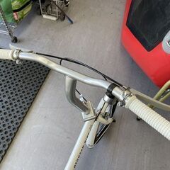 希少 お父さんバイク 折りたたみ自転車 変速なし ホワイト 16インチ