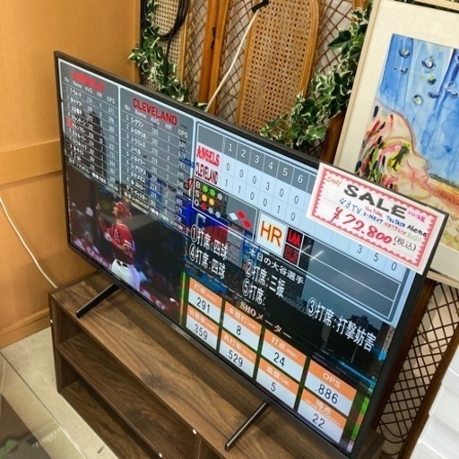 SONY43型液晶テレビ2021年製 USED