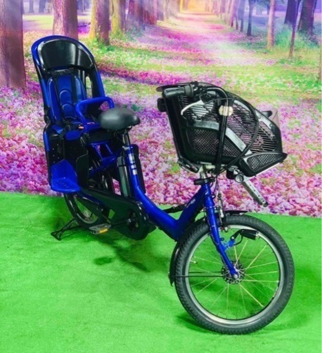 ❹ 5226子供乗せ電動アシスト自転車ヤマハ3人乗り対応20インチ