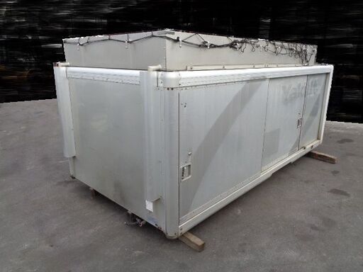 トラックコンテナ 箱 4t 6060x2280x2430 横観音扉付 アルミバン 冷凍