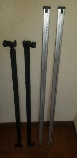 ダイハツ純正品　マルチレールとサイドバー